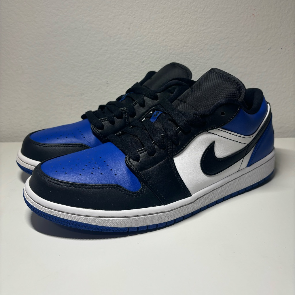 Air Jordan 1 Low Royal Toe Mens Size 9.5